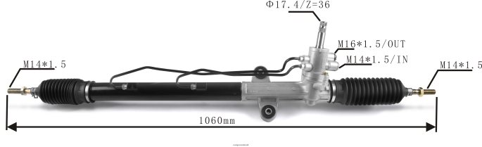 cremalheira de direção hidráulica 53601-s84-g04 53601-s84-a03 PZR80N2523 Autopeças Alvorada HONDA