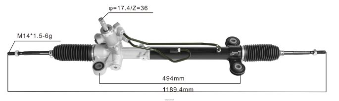 cremalheira de direção hidráulica 53601-stk-a02 53601-stk-a04 PZR80N2529 Autopeças Sorocaba HONDA