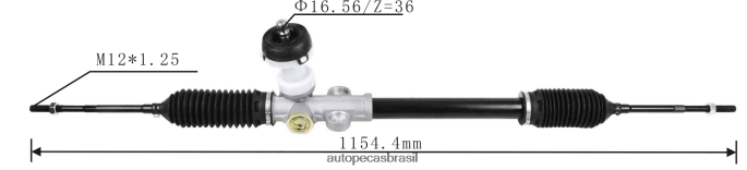 cremalheira de direção hidráulica 56500-0x000 56500-0x500 56500-07600 PZR80N2756 Autopeças Canoas HYUNDAI/KIA