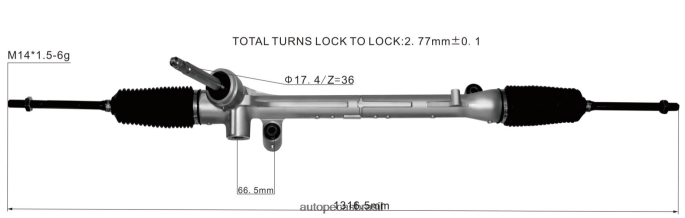 cremalheira de direção hidráulica kd31-32-110 PZR80N2631 Autopeças Perto De Mim MAZDA