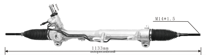 cremalheira de direção hidráulica uc2a-32-110d PZR80N2641 Autopeças Perto De Mim MAZDA