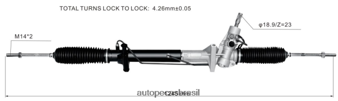 cremalheira de direção hidráulica 34010442b PZR80N2781 Autopeças Perto De Mim VOLVO