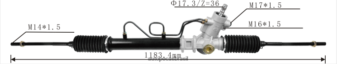 cremalheira de direção hidráulica 44250-12290 44250-12420 44250-12350 44250-12370 44250-12530 44250-12570 PZR80N2472 Autopeças Porto Alegre TOYOTA