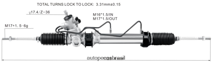 cremalheira de direção hidráulica 44250-26040 44200-26341 PZR80N2481 Autopeças Perto De Mim TOYOTA
