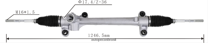 cremalheira de direção hidráulica 45510-02170 45510-02150 PZR80N2437 Autopeças Joinville TOYOTA