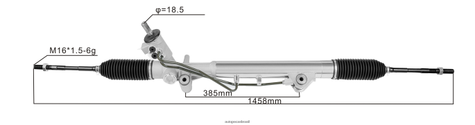 cremalheira de direção hidráulica 7c19-3200af-zc PZR80N2670 Auto Peças Brasil FORD