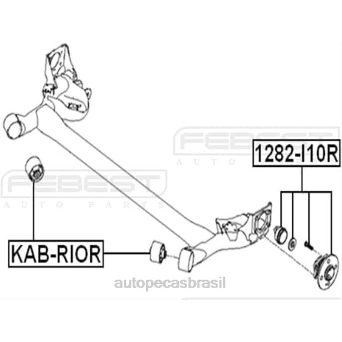 Autopeças Perto De Mim T4681 | 527501g001 - cubo de roda